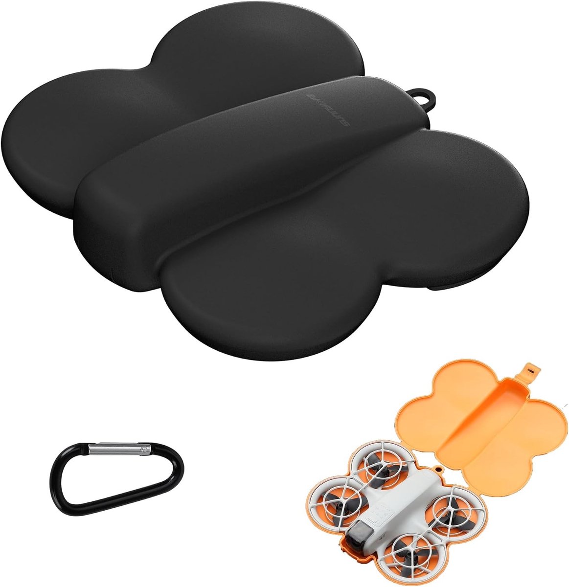 Draagbare opbergdoos voor drones - Beschermende transportkoffer voor accessoires en apparatuur, zwart, multifunctioneel en compact