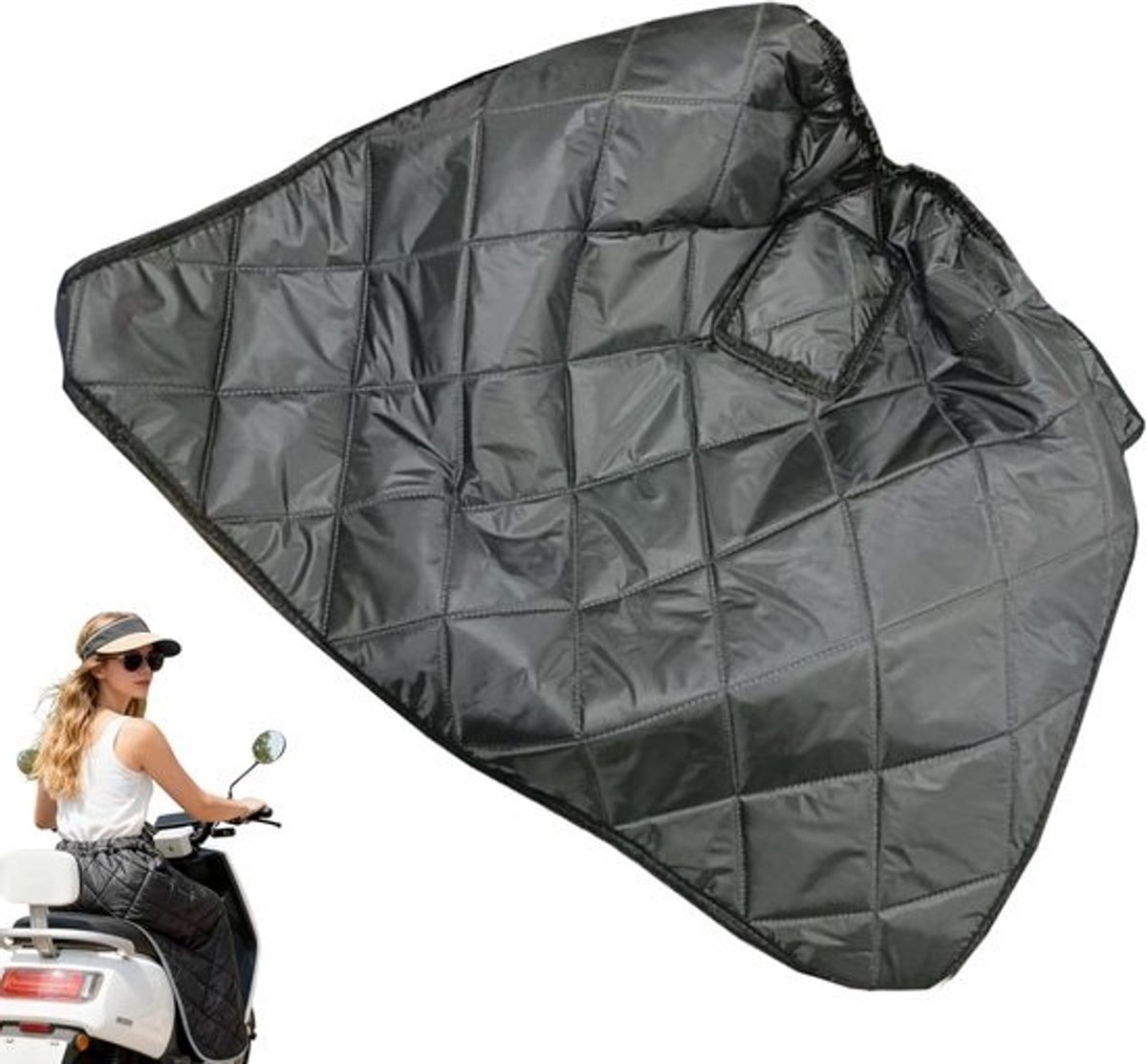 Scootmobiel Beendeken - Rolstoel Hoes - Buiten Bescherming - Waterdicht Fleece - 85x115cm - Veelkleurig