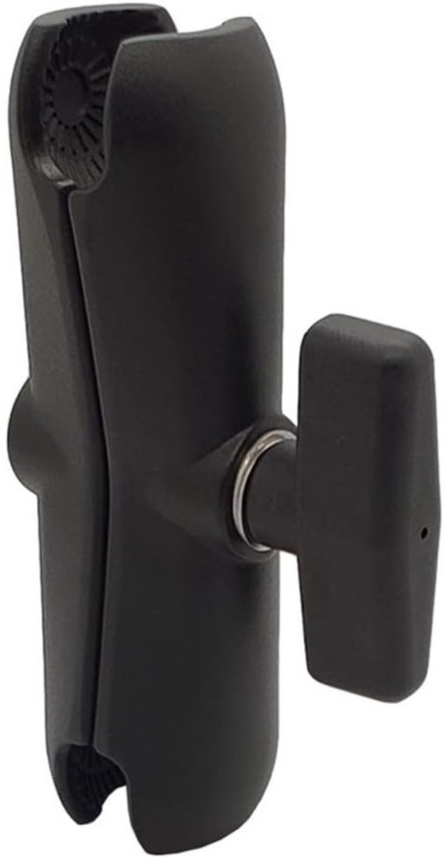Dubbele Socket Arm - Verlengarm Camera - Bevestiging Camera - Verstelbare Hoek - 15 cm - Zwart