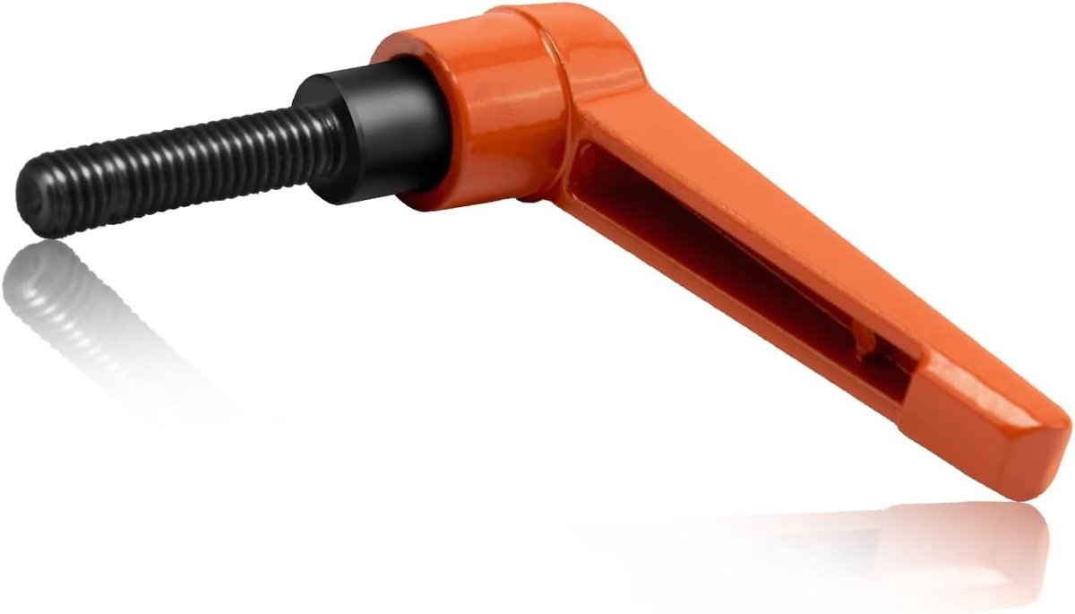 Verstelbare Klemhendel voor M6-25mm, Klem Grip met Vergrendelingsmechanisme, Geschikt voor Machines en Gereedschap