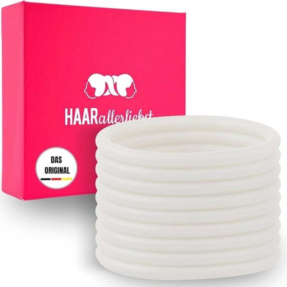Siliconen Haar-elastiekjes - 9 Stuks - Ultra Sterk Vlechtrubber - Unisex Haarbanden voor Sport en Accessoires