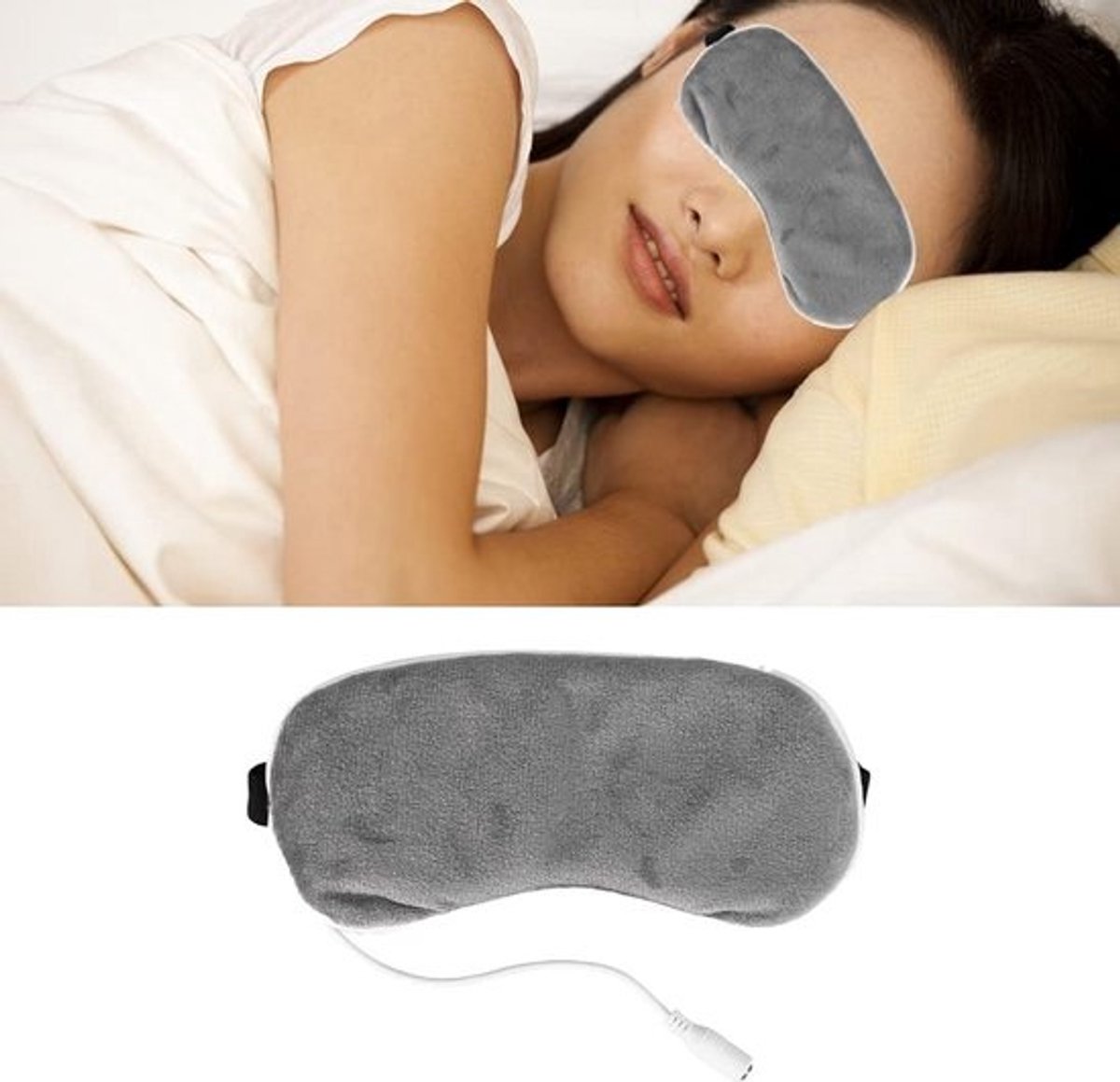 Verwarmend Elektrisch Oogmasker voor Slaap en Ontspanning