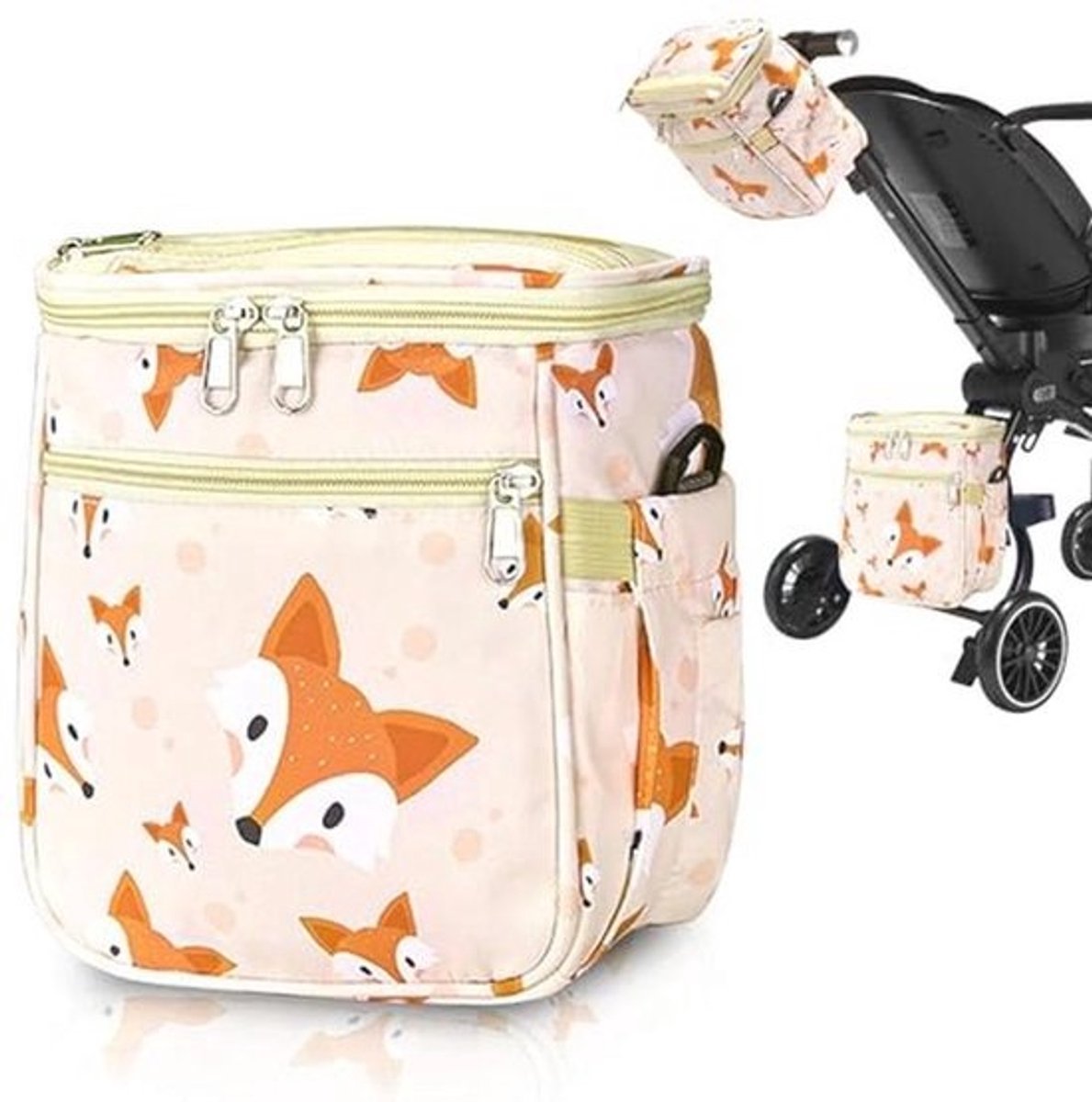 Handlebar Bag for Children, Bicycle Basket for Children, Front Bike Basket for Boys and Girls, Scooter, Suitable for Children's Bikes
