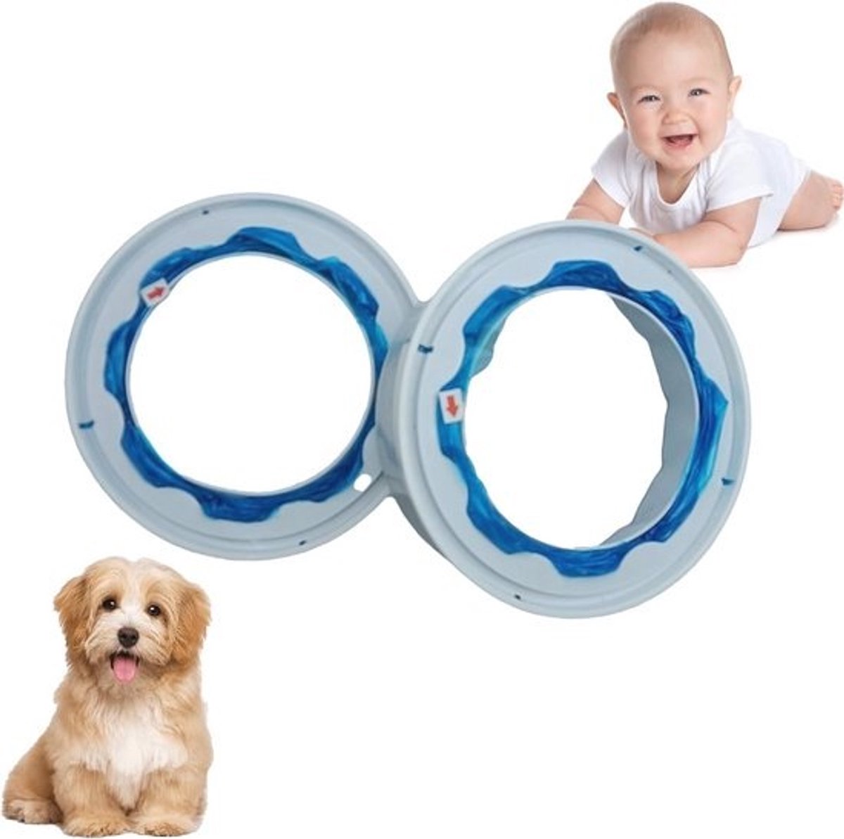 happilux - Refill Pack Diaper Eater, Cassettes Compatible with Angelcare, Foppapedretti, Piglet, Diaper Genie - Litter Locker 4 Refill Packs for Diapers Environmentally Friendly and Odor Inhibiting