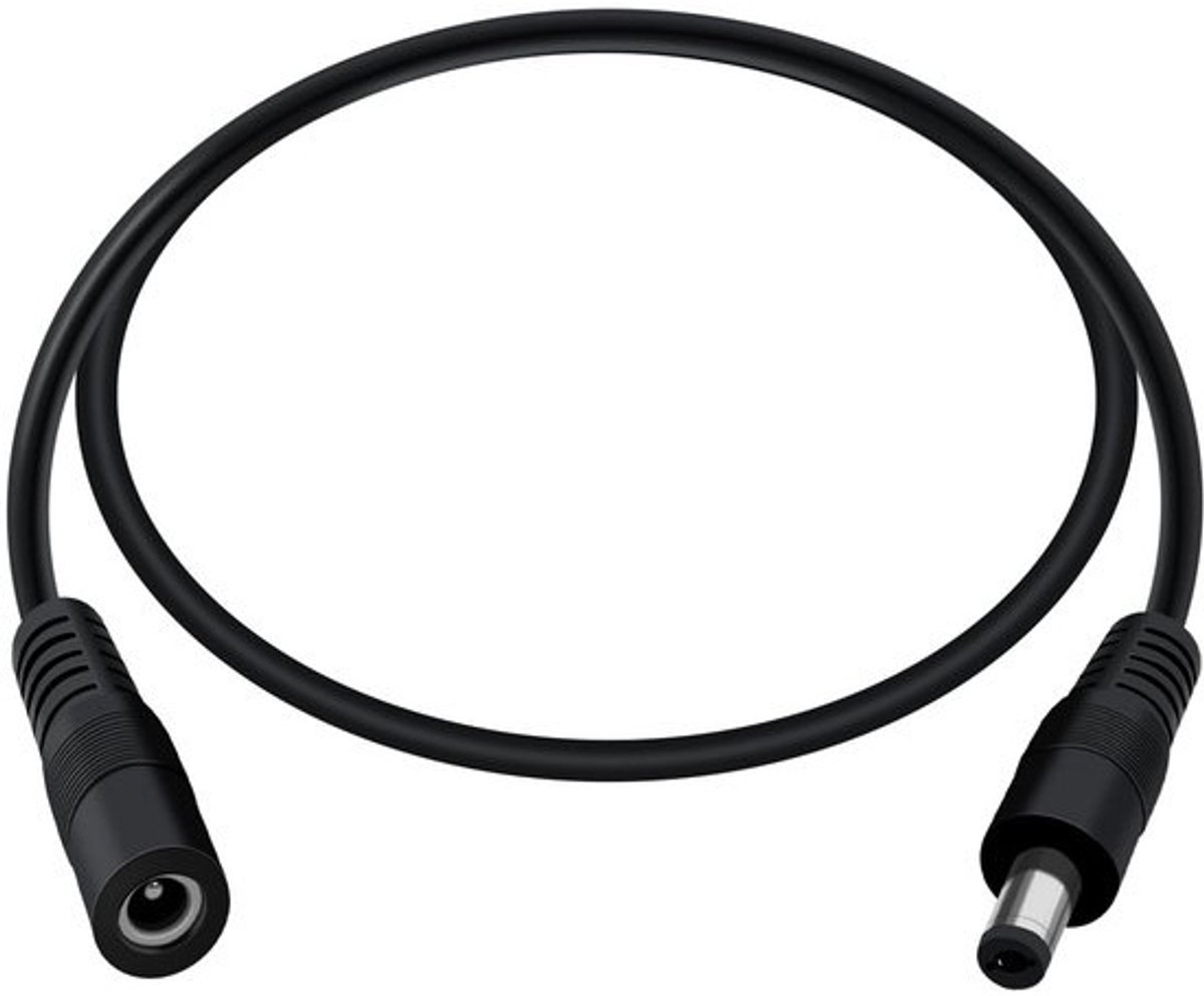 DC Verlengsnoer 12V 24V Mannelijk naar Vrouwelijk 5.5mm x 2.1mm voor LED Strips en Camera's