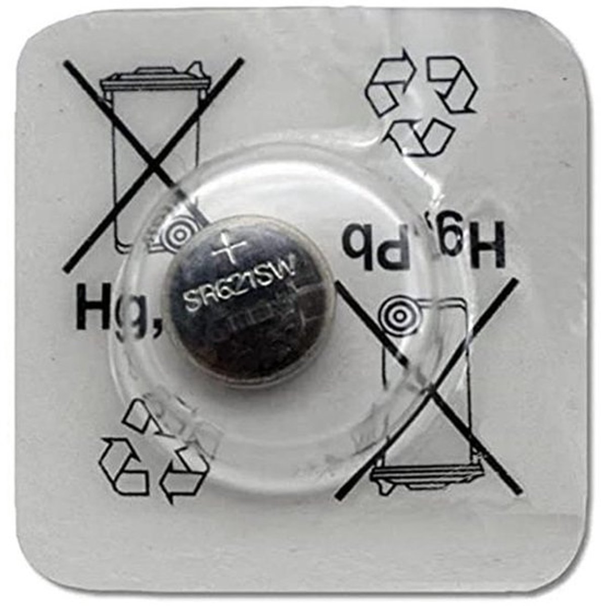 Zilveroxidebatterij 364 SR621SW Knoopcel 1,55 V