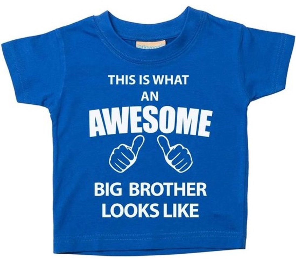 Leuk Blauw T-shirt Grote Broer Cadeau Idee voor Kinderen