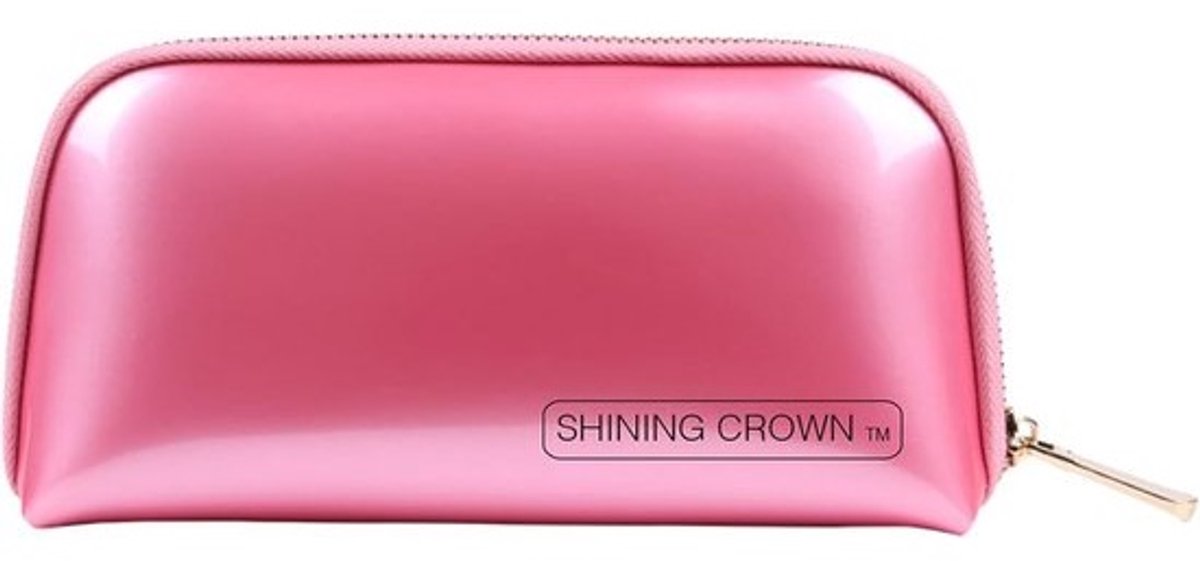 Draagbare Make-up Tas en Cosmetische Pouch voor Reizen - Roze