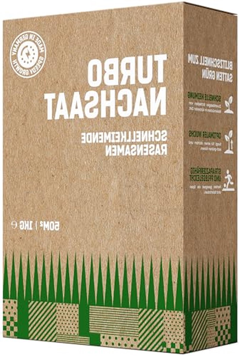 Graszaad - Gazon Zaad - Snel Groen Gazon - Bliksemsnel Groen - 1 kg - Groen
