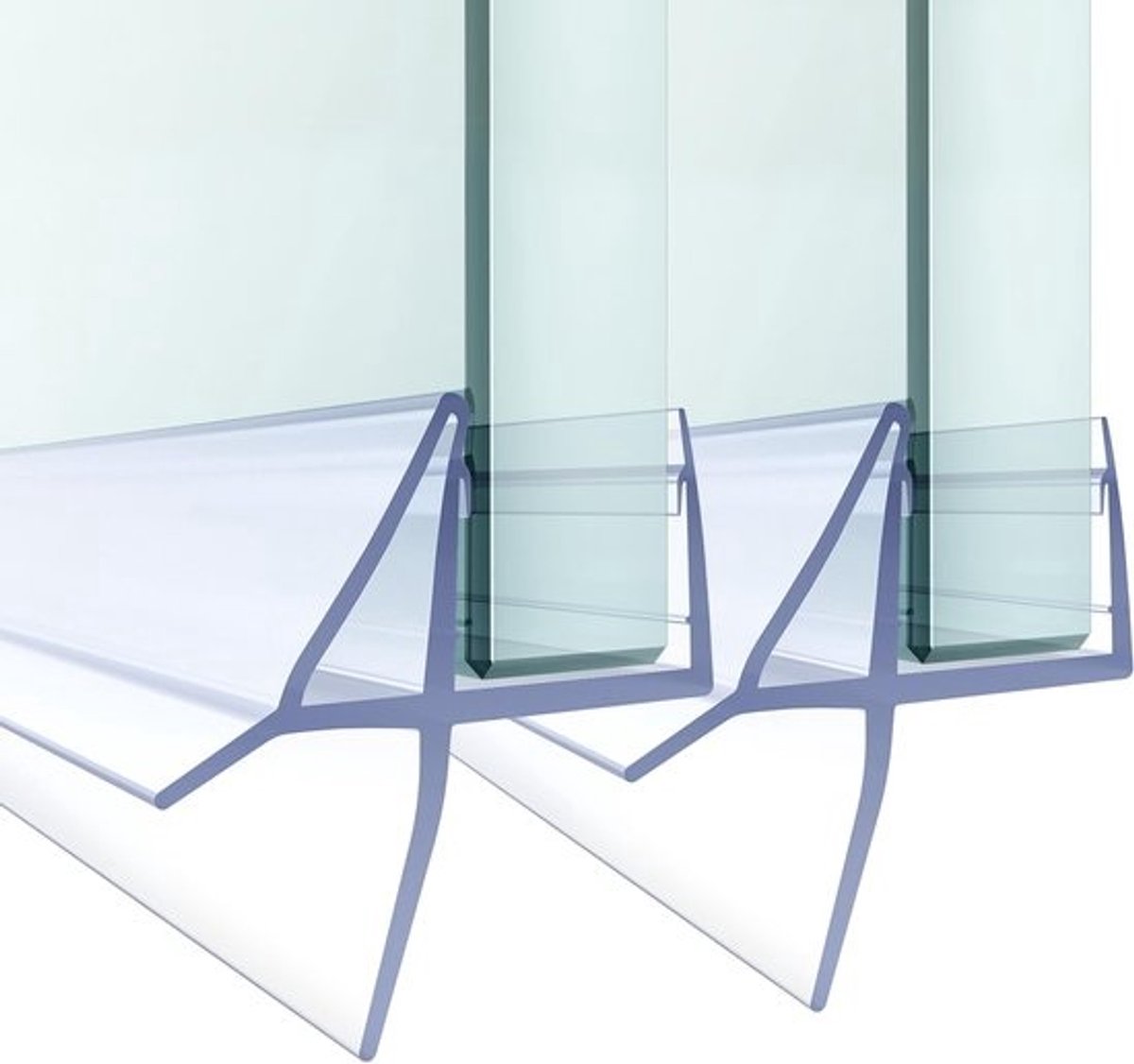 2 Stuks Douchedeurafdichting 91,4 cm voor Glasdikte 16 mm