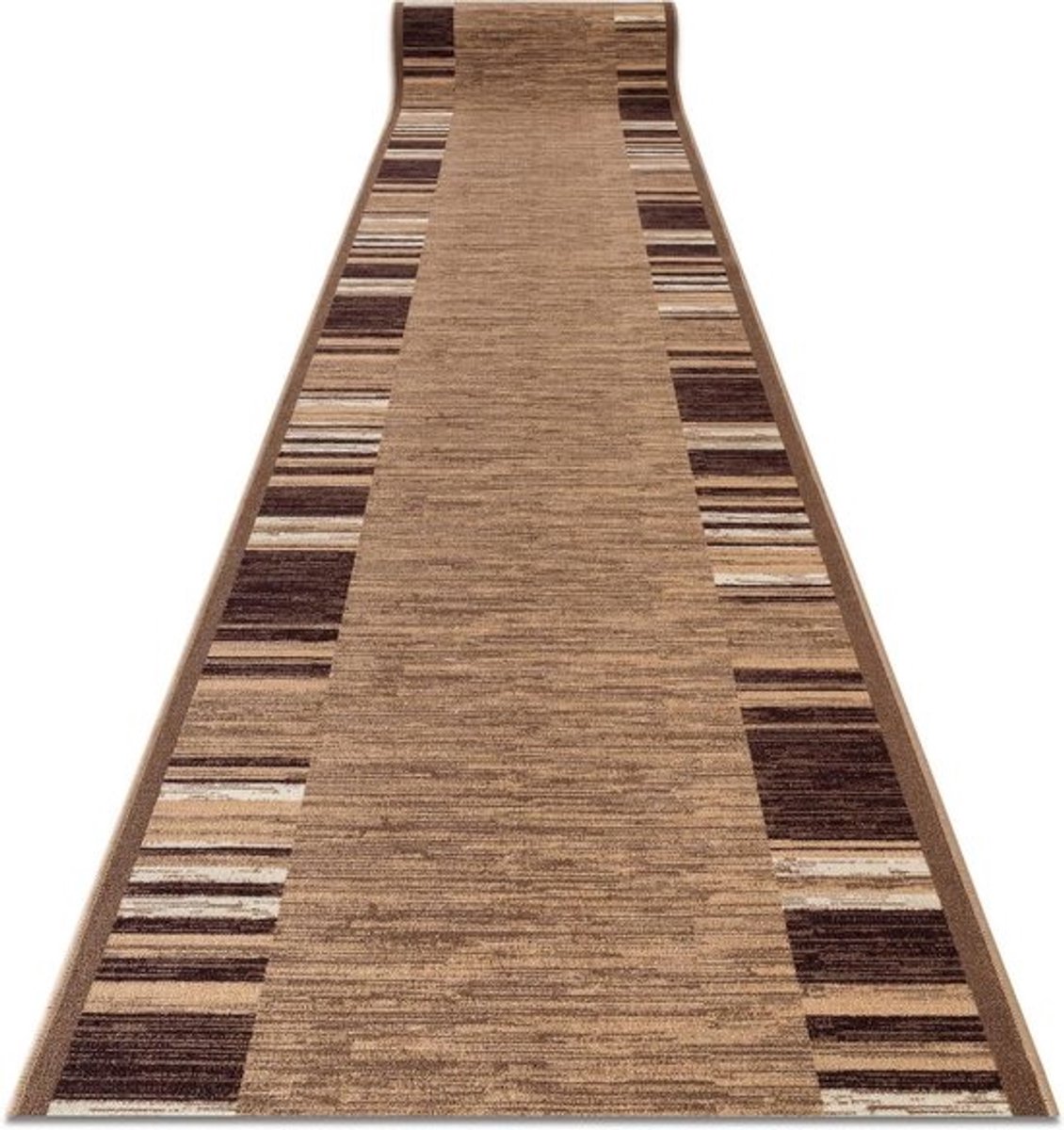 Loper Adagio - Gangkleed Vloerkleed - Vloer Beschermen - Antislip Onderzijde - 90x1350 cm - Beige
