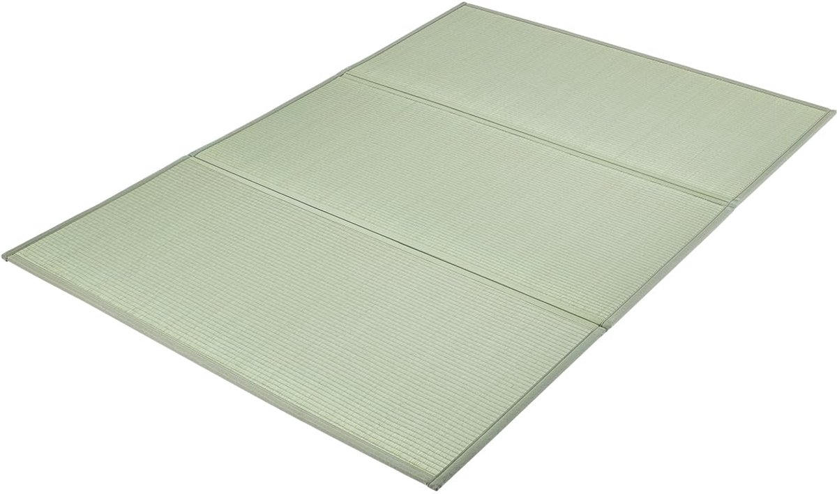 VEVOR Tatami-mat, opvouwbaar tatami-matras, natuurlijke junkruid, vloermatras met antislip achterkant en frisse geur - ShopVlot
