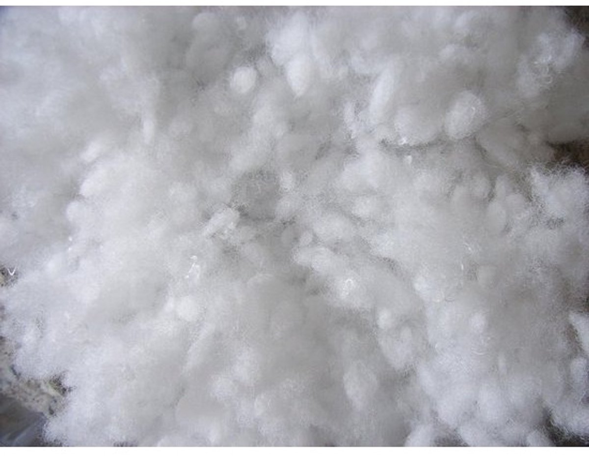Polyester Vezelbolletjes 10 kg - Hypoallergeen Vulmateriaal voor Kussens en Knuffels
