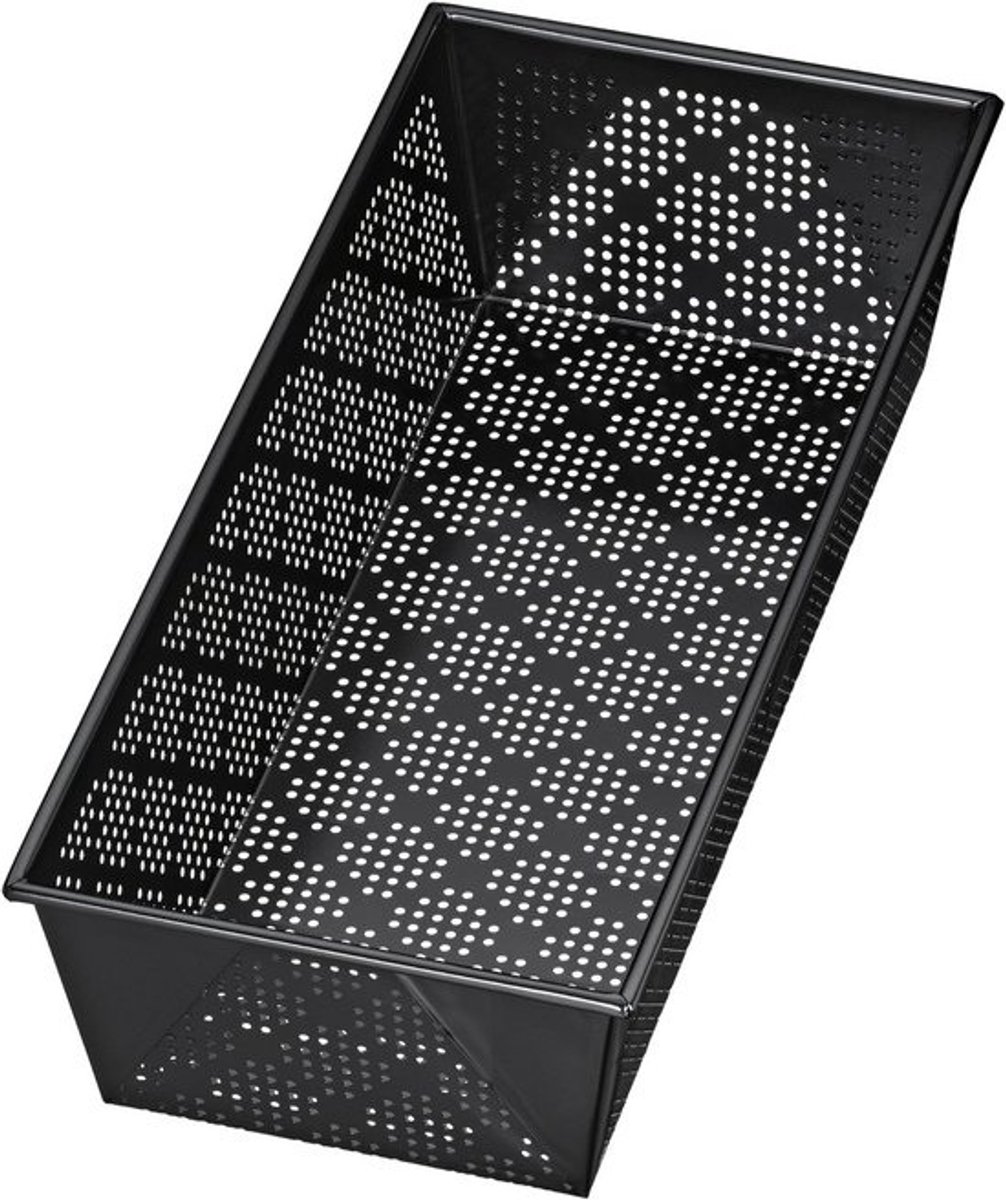 Geperforeerde broodbakvorm 35 cm - Antiaanbaklaag, Zuurdesemgeschikt, Voor 1500g Brood