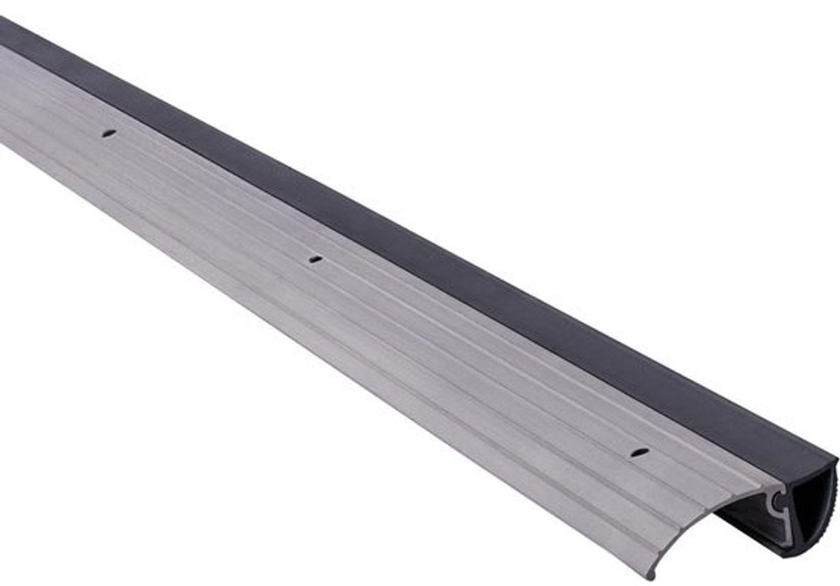 Mini Bumper Drempel - Lage Deurdrempel - Tochtvrij Maken - Weerbestendige Afdichting - 36 Inch - Aluminium
