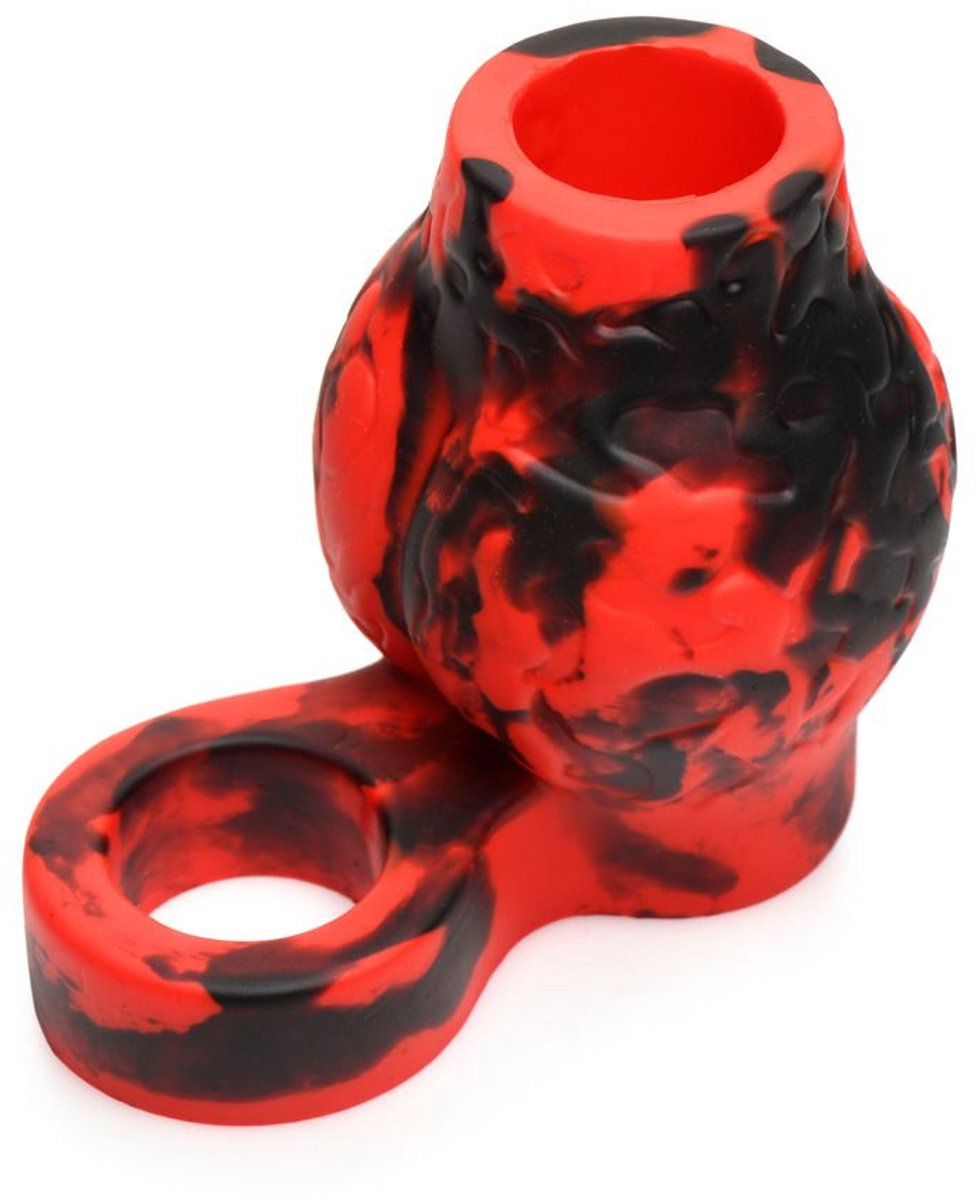 XR Brands - Hell Hound Ballstretcher - Rood