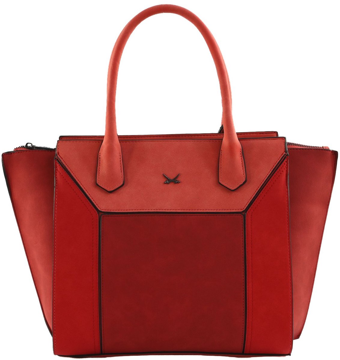 Sansibar shopper Trapez Shopper Red donkerrood