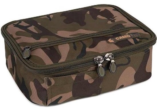 Opbergtas Visspullen - Accessoire Tas - Vissen Karper - Waterbestendig Materiaal - 30x30x23cm - Camouflage