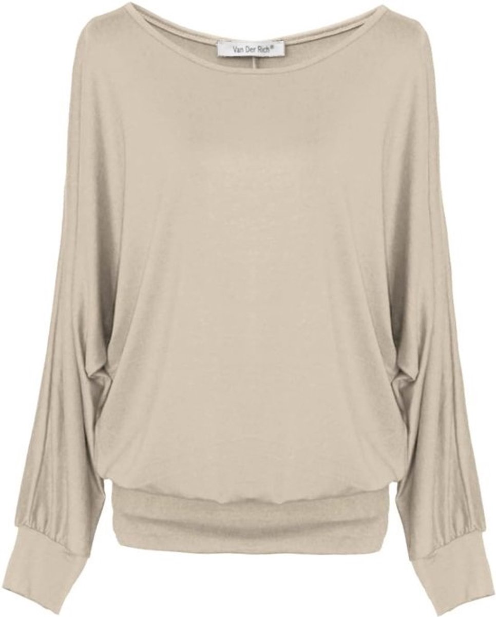 Oversized Dames T-shirt met Vleermuismouwen voor Zomer en Daily Wear