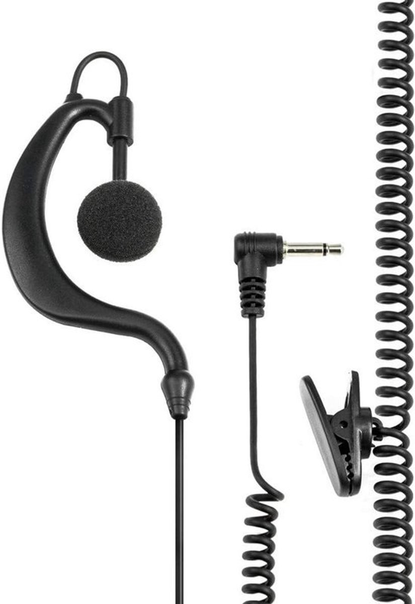 Oordopjes met 3.5mm plug voor portofoon headsets
