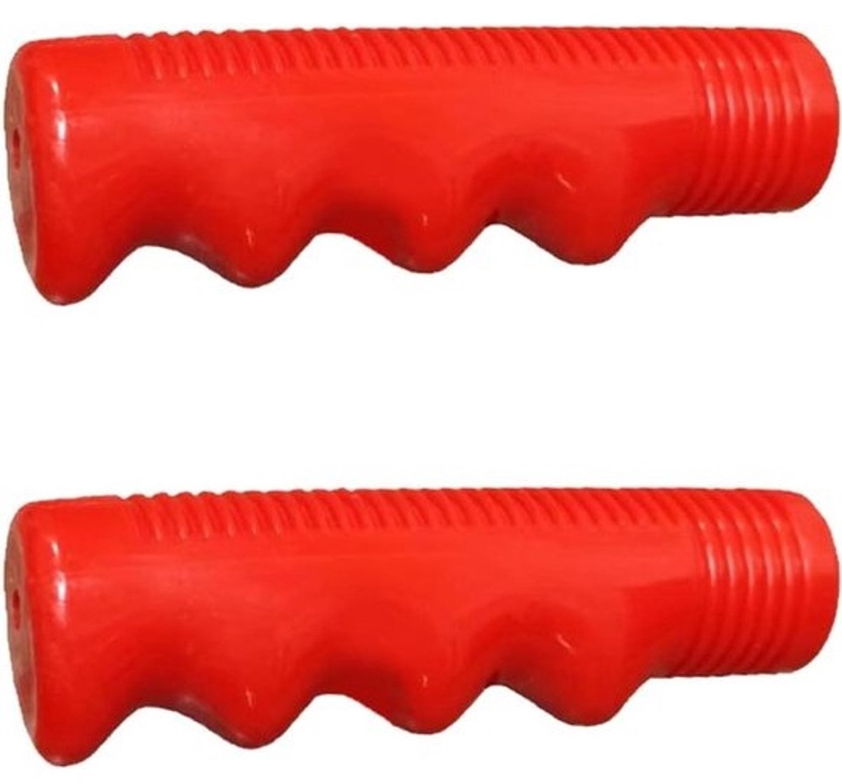 Stuurgrepen Fiets - Handgrepen Driewieler - Comfortabel Fietsen - Ergonomisch Ontwerp - 3/4 inch - Rood