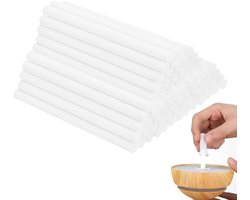 40 Refill Bars voor Aroma Diffusers met Katoenen Filter en Vervangingskit voor Wicks - Ideaal voor Luchtbevochtigers en Sfeerverlichting in Kantoor en Slaapkamer