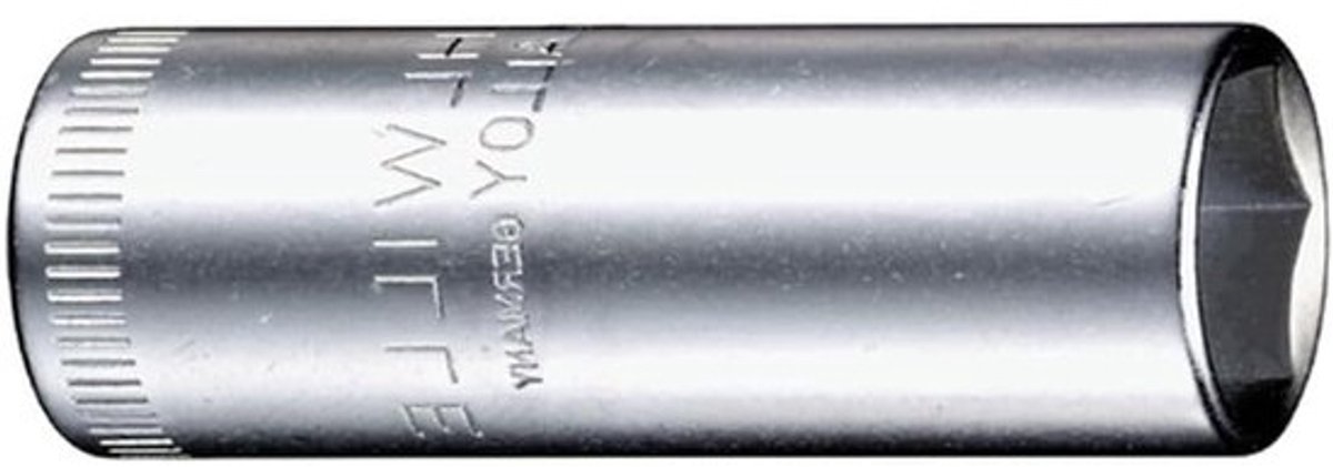 Dopsleutel - Zeskantbus Socket - Vastzetten Bouten - Antislip Aandrijving - 32 mm - Chroom