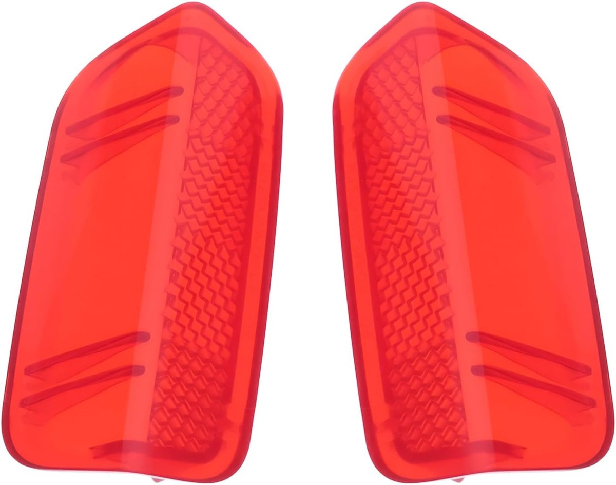 SnelShoppen - 2 Stuks Auto Interieur Deur Card Waarschuwingslampje Cover Reflector 1K0947419 Compatibel met Diverse VW en Skoda Modellen