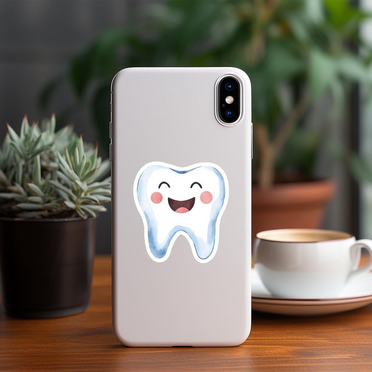 50 Stuks Waterdichte Tanden Stickers voor Skateboard, Motorfiets, Fiets en Laptop - Graffiti Stickers voor Kinderen en Tieners