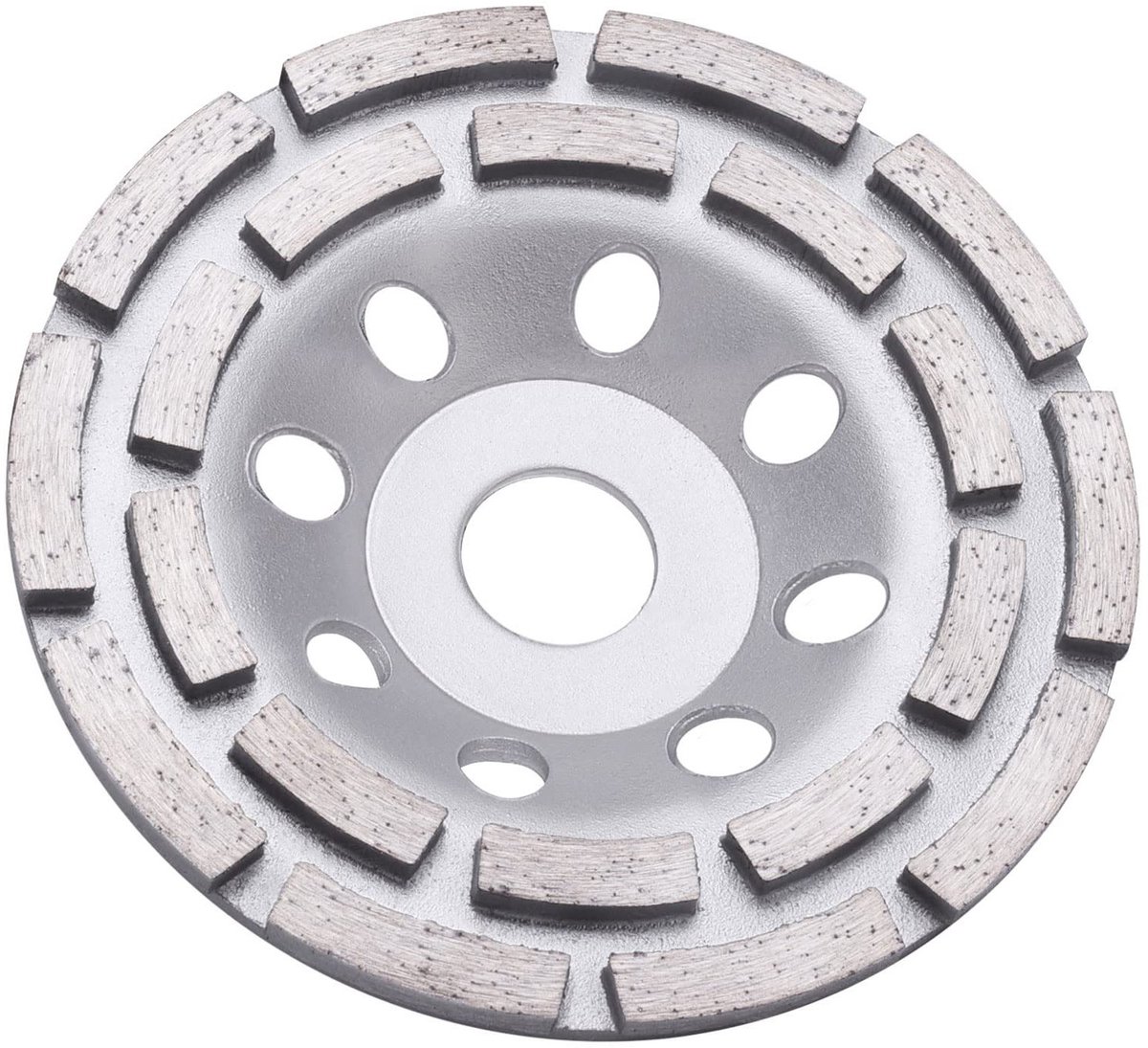 Diamant Slijpschijf voor Betontegels - 125mm x 22.2mm voor Beton, Natuursteen en Tegellijm (1 Stuk)