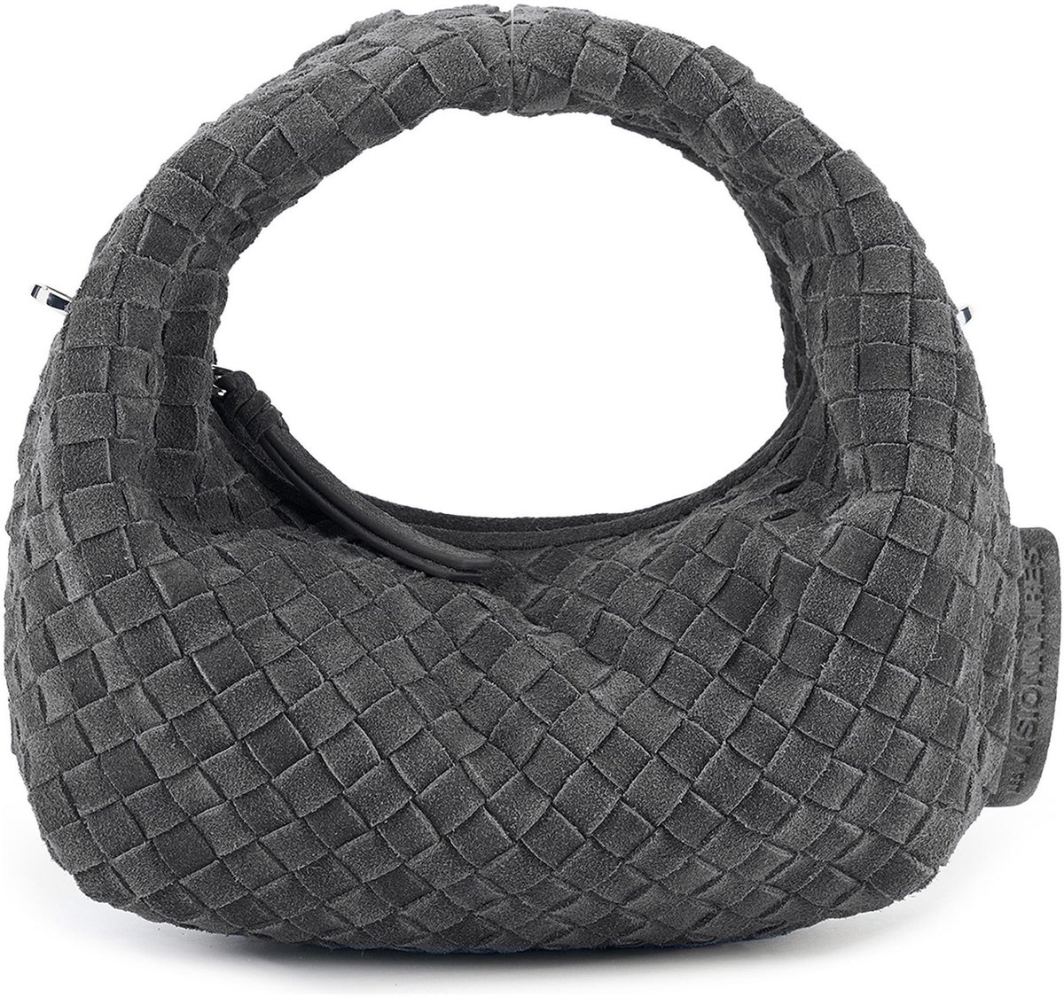 Les Visionnaires Greta Micro Weave Cozy - Schoudertas 20 cm (asphalte)