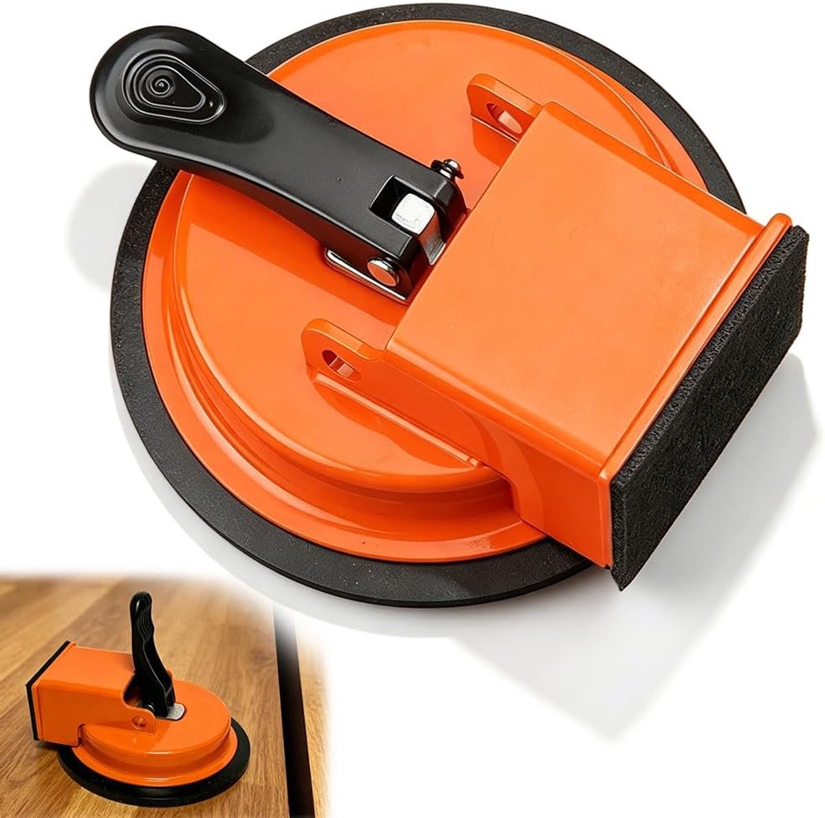 SnelShoppen - Floor Fixation Tool met Suction Cup, Laminaat Gereedschap voor Precisie Leggen en Voegen Reparatie, Robuuste Gripper voor Keuken, Badkam