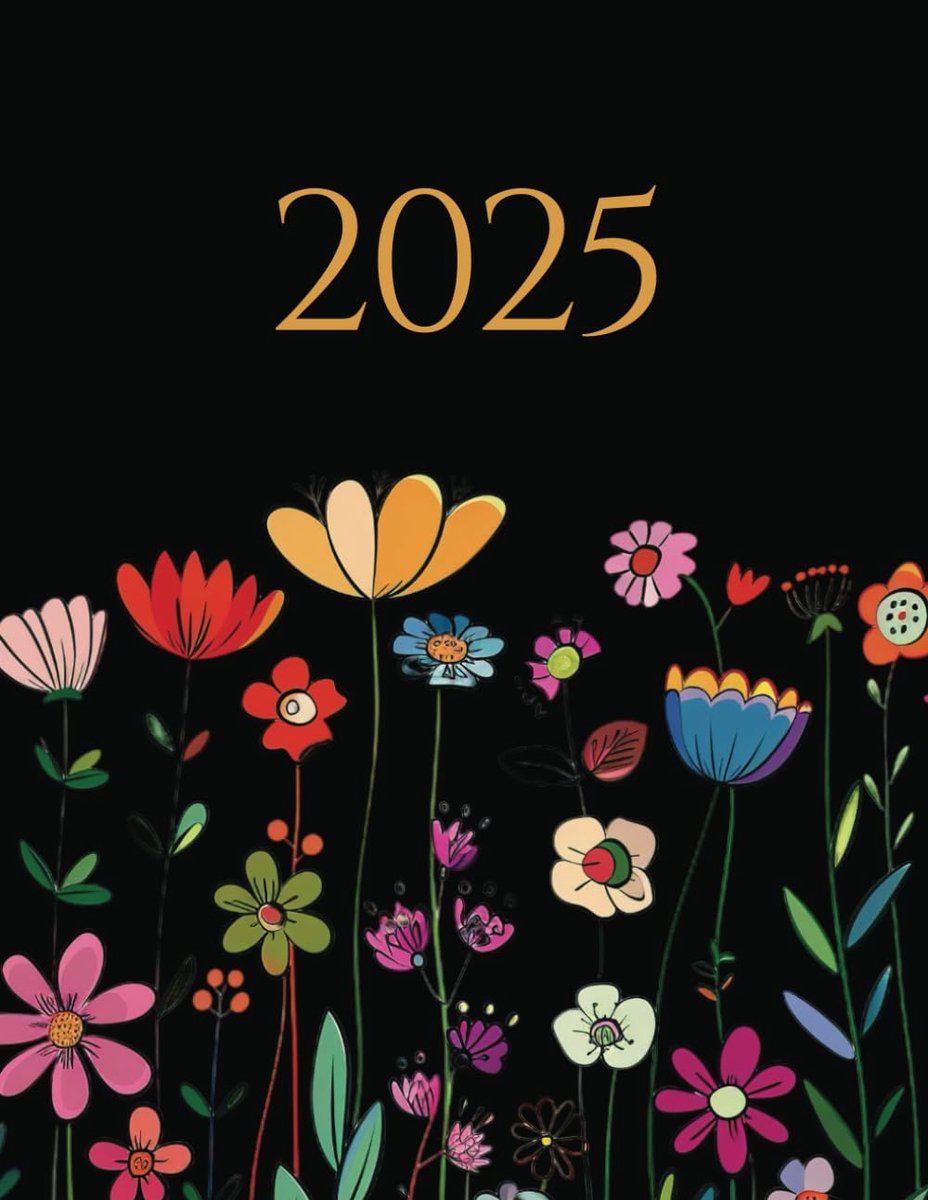 SnelShoppen - 2025 Kalender A4 Buchkalender 1 Dag 1 Pagina, Dagelijkse Planner met Tijdindeling van Januari tot December 2025