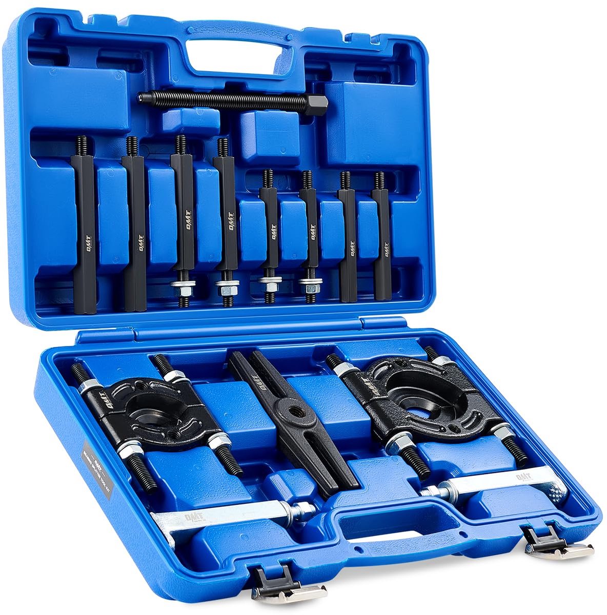 SnelShoppen - 14-delige Lager Trekker Set - 5 ton Lager Trekker, Pignon Wiel Lager Set met 2" en 3" Cymbal, Wielnaaf Trekker Set, Stevige Lager Splits