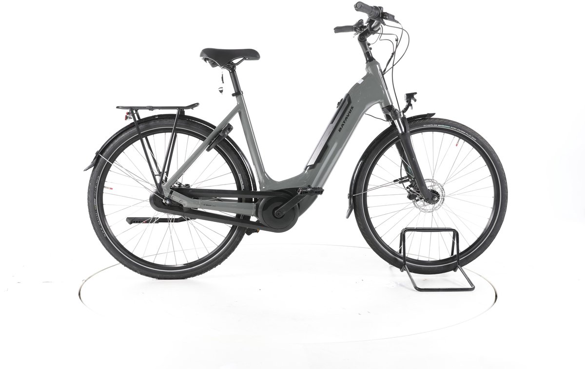 Batavus Altura E-go® Power Plus Elektrische citybike Bosch Accu 400Wh 28" grijs