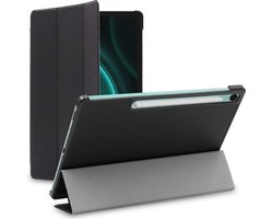 ebestStar - Hoes geschikt voor Samsung Galaxy Tab S9 FE X510N, 5G X516B, Slanke Design PU Lederen Etui, Automatische Slaap/Wake, SmartCase hoesje, Zwart