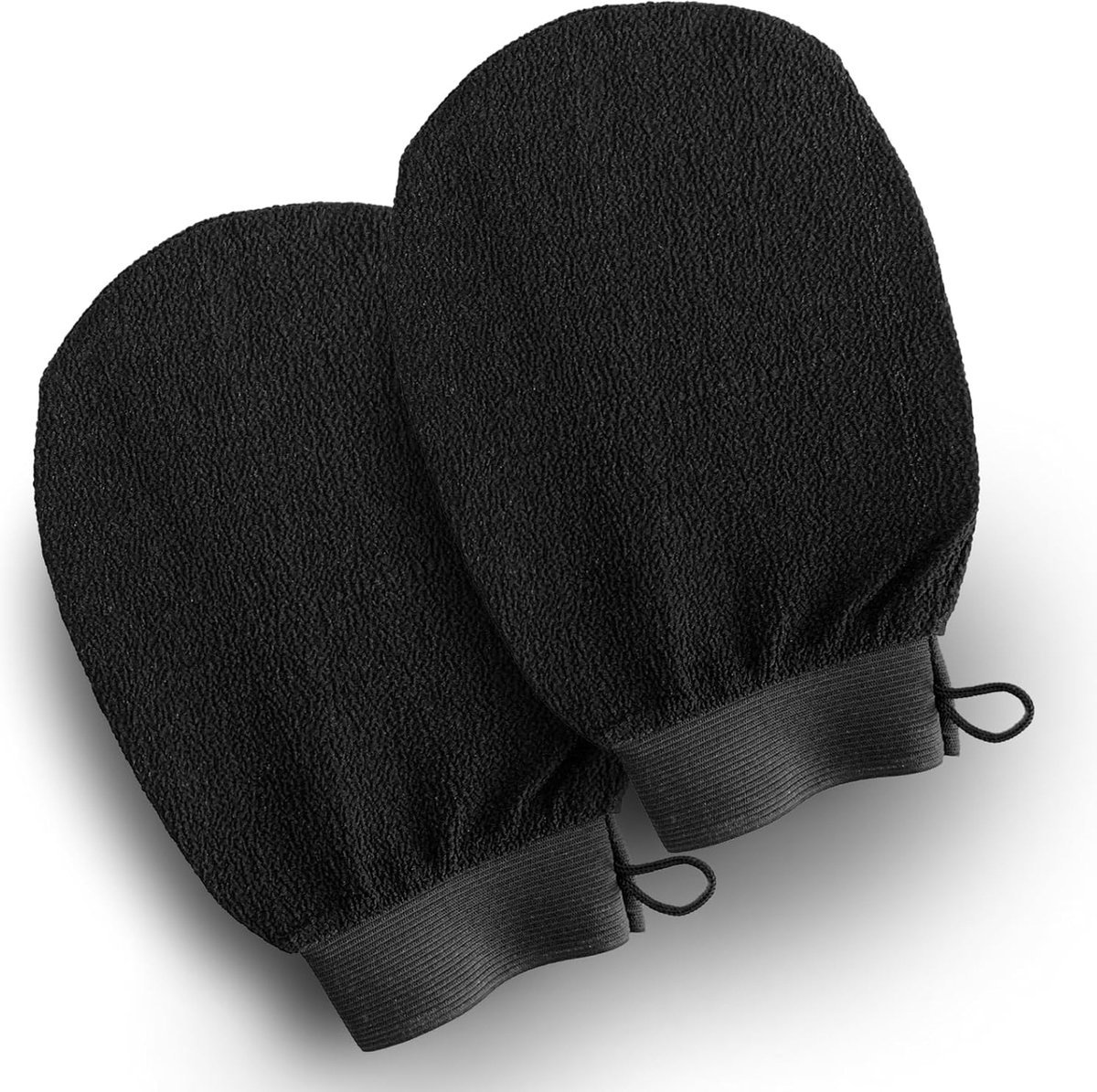 *** 2 stuks Douchehandschoen - Handschoen scrub - doucheborstel - Zachte Huid - handschoen - Voor Lichaam & Gezicht - Washand Glove - Scrub Handschoen van Heble® ***