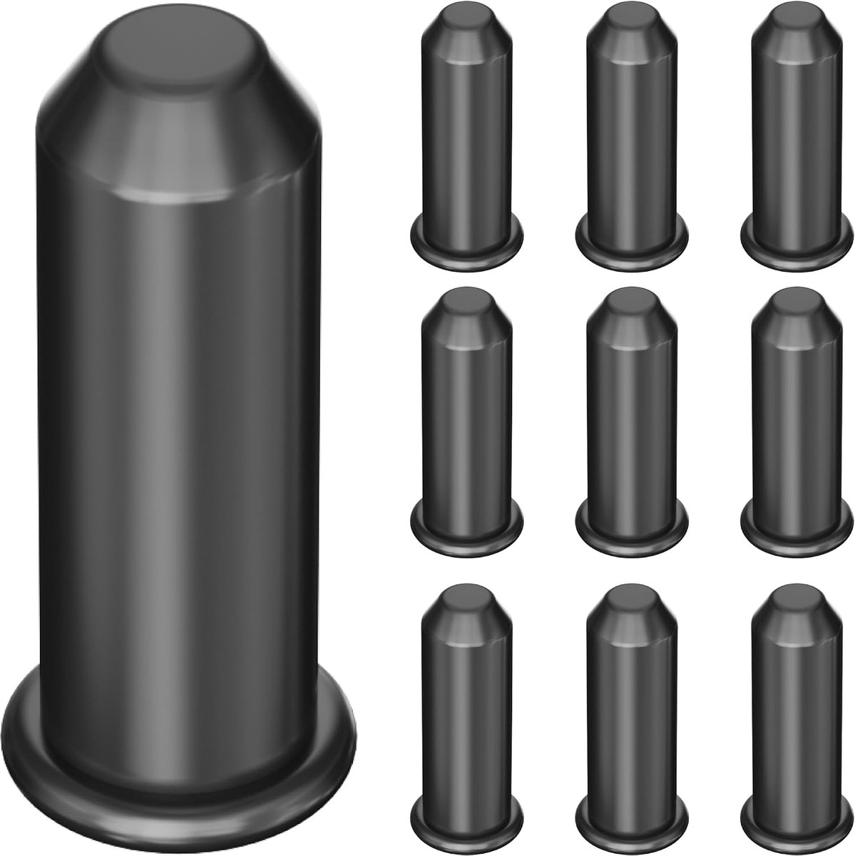 SnelShoppen - PEBA Waterdichte Terminalplug voor Junction Boxes M20 M25 - 10 Stuks Zwart - Kabelconnector Accessoires voor Tuin, Camping, Elektricitei