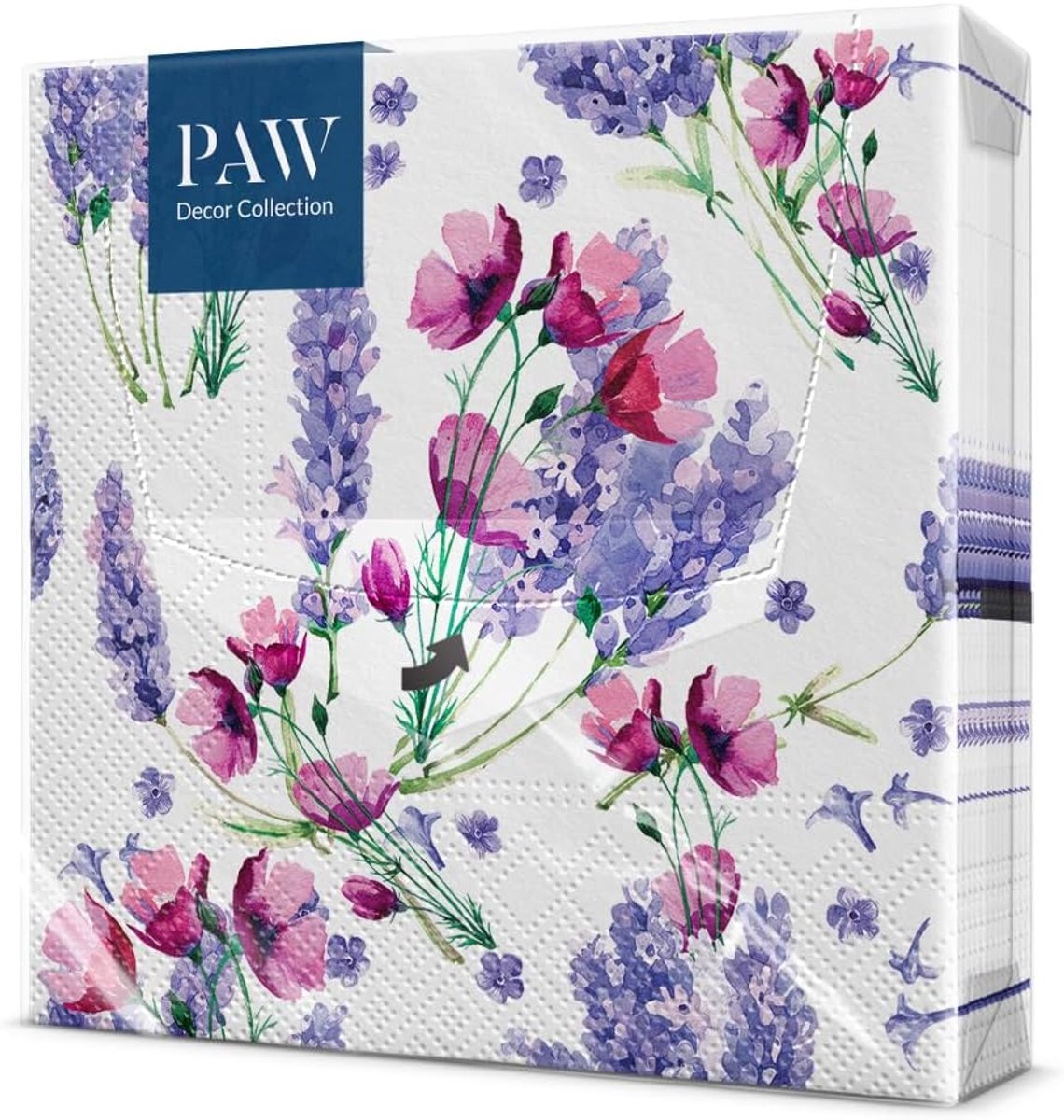 SnelShoppen - 20 Stuks 3-Ply Papieren Servetten 33x33cm met Natuurlijke Dieren Motief - Ecolabel en FSC Gecertificeerd - Perfect voor Verjaardagen en