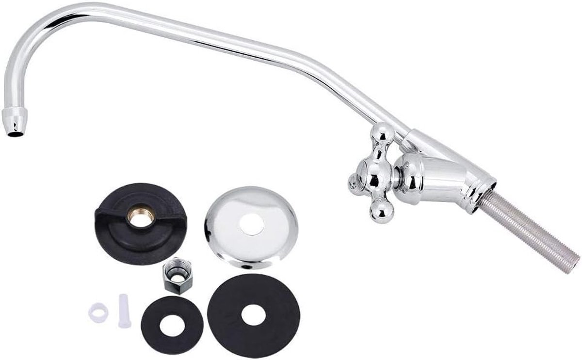 SnelShoppen - Reverse Osmosis Faucet 1/4 Inch - Hoogwaardige Chroom Gekozen Waterfilterkraan - 360° Draaibaar - Ideaal voor Keuken en Drinkwater Filtr