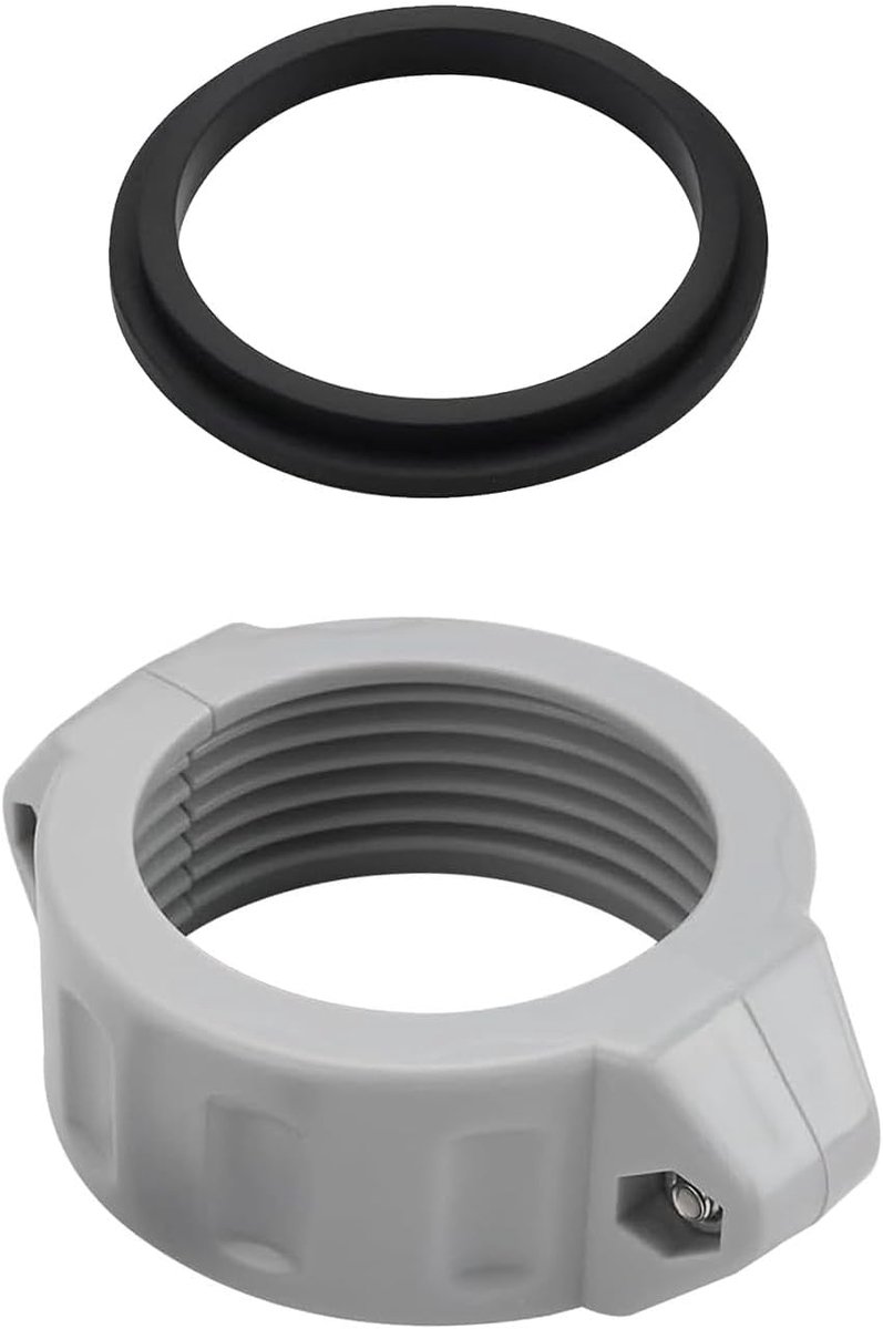 SnelShoppen - Pompkoppeling Luchtkoppeling P06574 - Adapter met Afdichtring voor Zwembad, Whirlpool, Spa - Betrouwbare Verbinding, Geschikt voor Diver