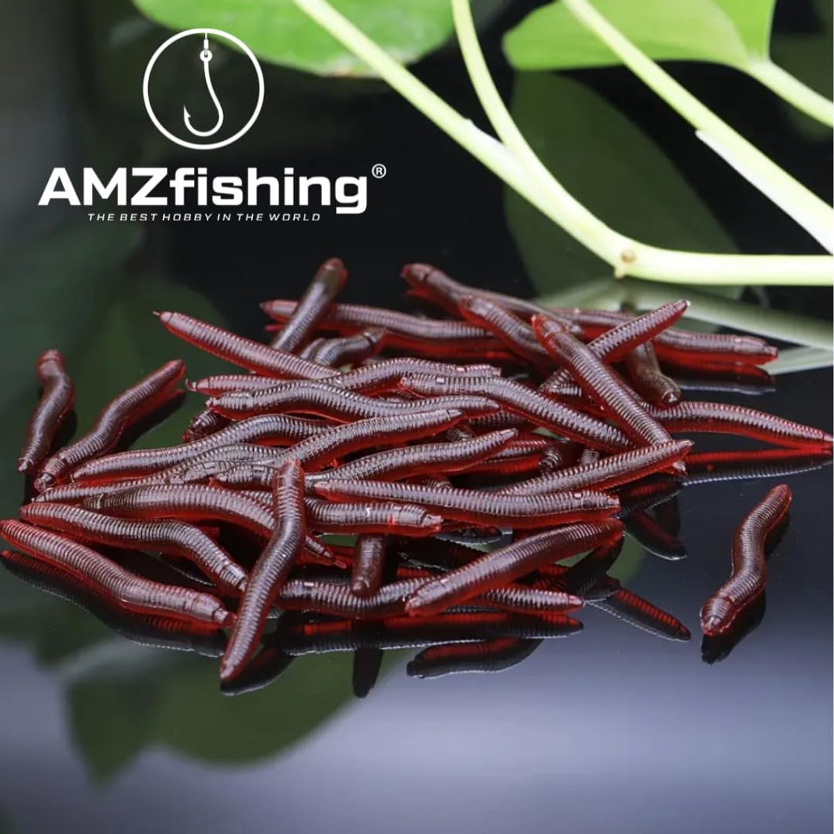 SnelShoppen - Lifelike Artificial Earthworms | Imitatie Aardwormen | Rubber Aardworm Bait | Bionische Silicone Wormen | Perfect voor Vissen | 10 Stuks