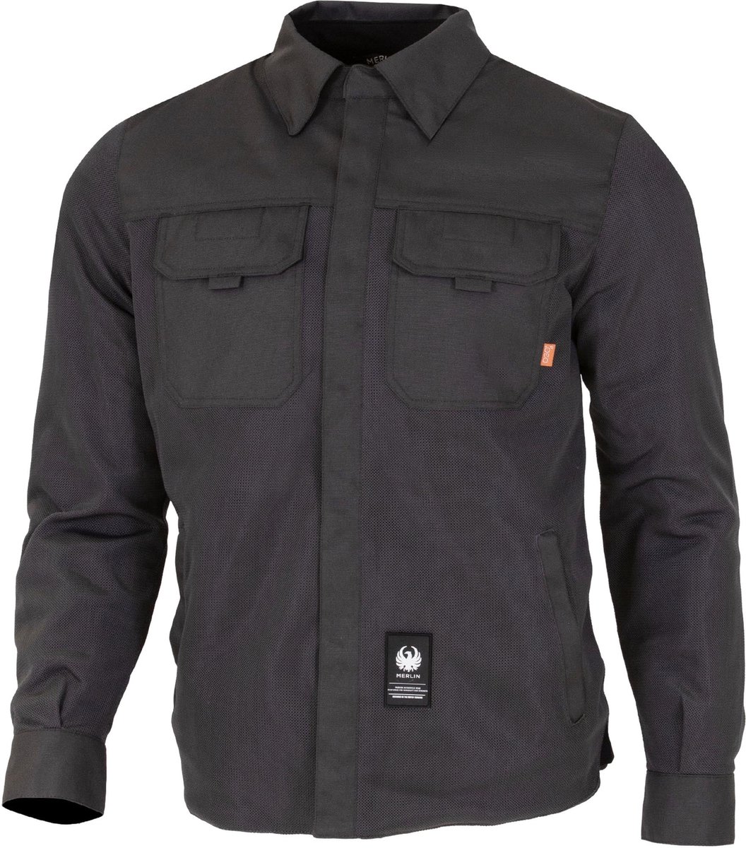 Merlin Aero Mesh D3O geperforeerd motorshirt -