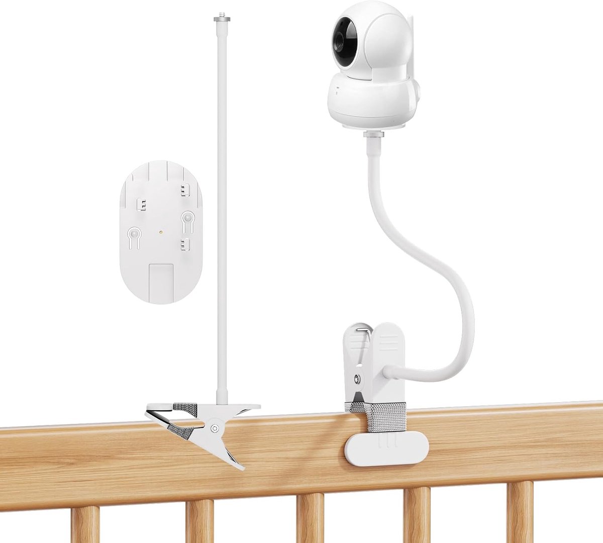 SnelShoppen - Baby Monitor Stand Holder - Flexibele Camera Houder voor 1/4 Inch Draadverbinding - Compatibel met VTech VM924/VM923 (2024 Series) - Hoo