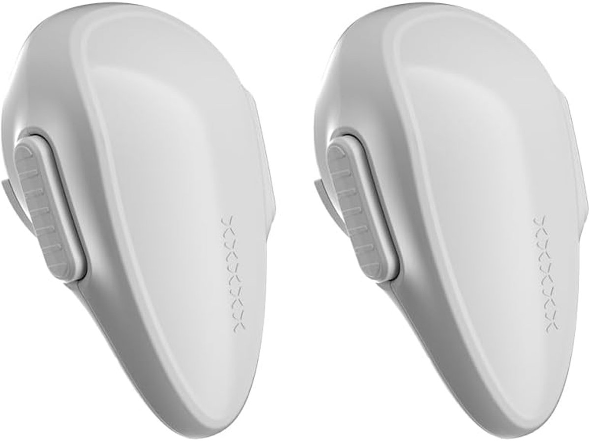 SnelShoppen - Kindveilige Oven Deurslot - Babyveiligheid Oven Lock - Eenvoudig te Installeren zonder Gereedschap - Milky White, 2-Pack
