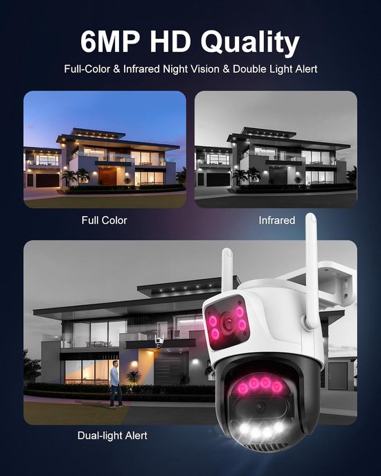 Camerabewaking - Beveiligingscamera Draadloos Buiten - Bewakingscamera - WiFi — afbeelding 3