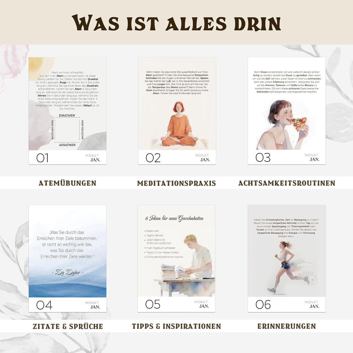 SnelShoppen - BIROYAL Tear Calendar - Khaki - Dagelijkse Planner - Decoratieve Wandkalender - Perfect voor Thuis, Kantoor en als Cadeau - 2023 — cadeau in Kalenders & Planners - foto 2
