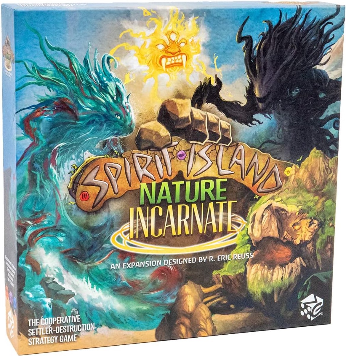 SnelShoppen - Spirit Island Bordspel | Strategie & Samenwerking | 1-6 Spelers | 90-120 Minuten Speeltijd | 14 Jaar en Oudere | Engelsen Versie