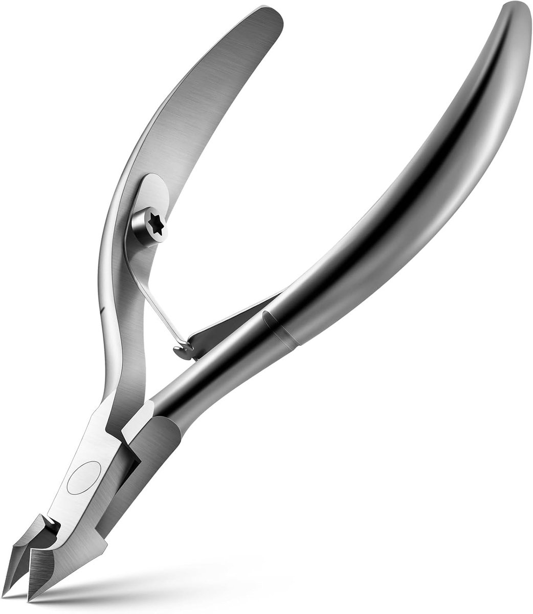 SnelShoppen - Cuticle Pliers, Roestvrij Staal, Extra Scherpe Nagelknippers met Fijne Cuticle Schaar - Precisie Cuticle Verwijderaar voor Vingers en Te