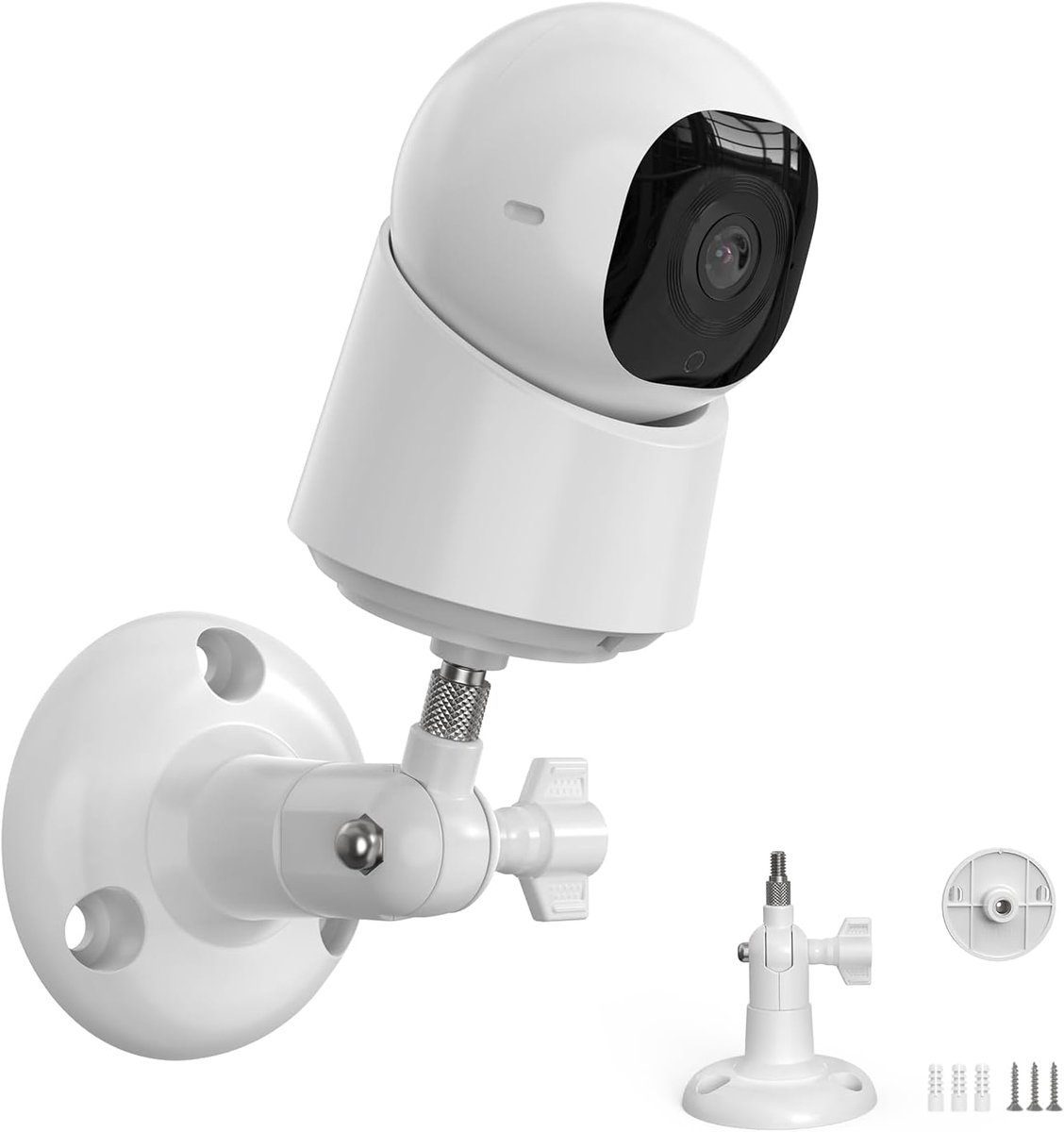 SnelShoppen - Wandbeugel voor Beveiligingscamera Binnen, Verstelbare Wandmontage met 360-Degree Draaipunt en 90-Degree Kanteling, Geschikt voor eufy S